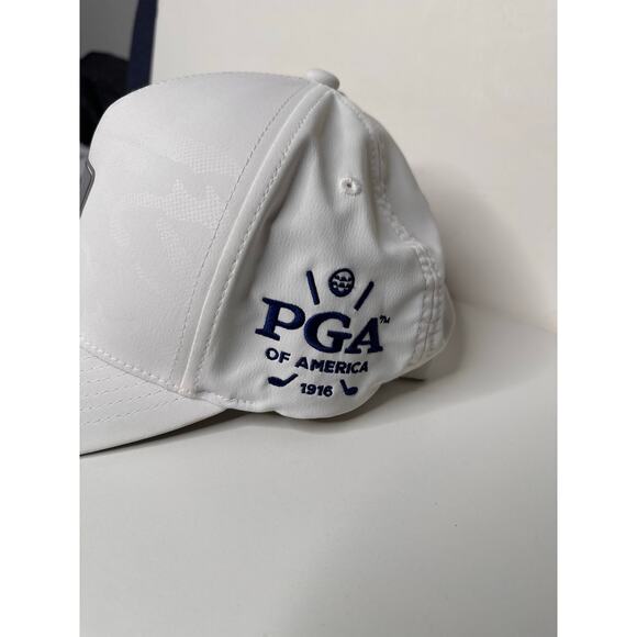 Callaway Men's Favorite Track Hat Golf White Camo PGA Flexfit 110 Adjustable - Picture 3 of 7